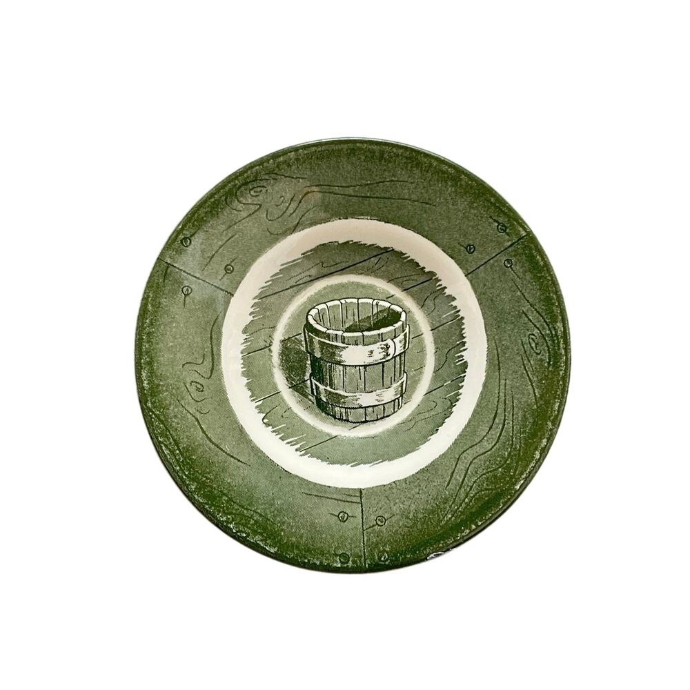 Vintage Royal Colonial Homestead saucer 1950s